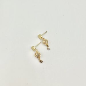 Mini Air balloon with Cubic Zirconia. GP. CZ36