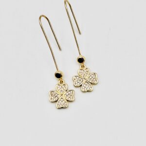 CZ Hook & four leaf clover