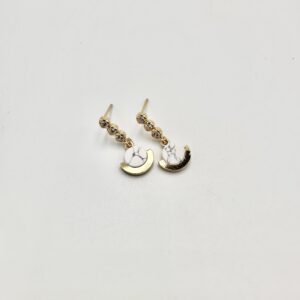 CZ trio & Howlite