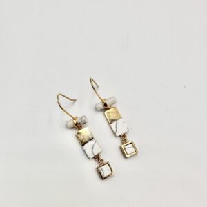 Howlite hook trio