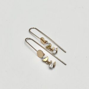 Howlite duo on hook