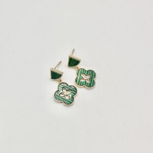 Malachite clover duo