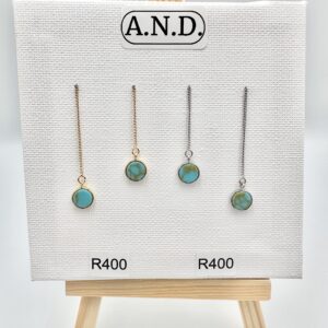 Turquoise on thread